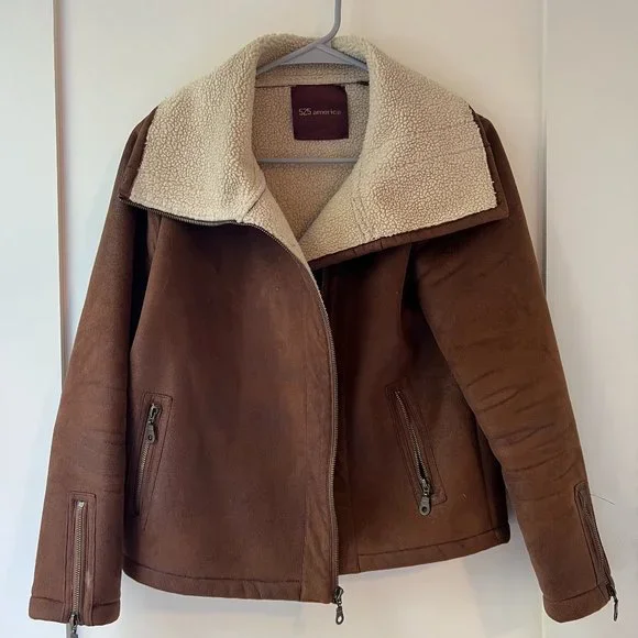 525 America Jackets Coats 525 America Aviator Jacket In Classic Brown Poshmark